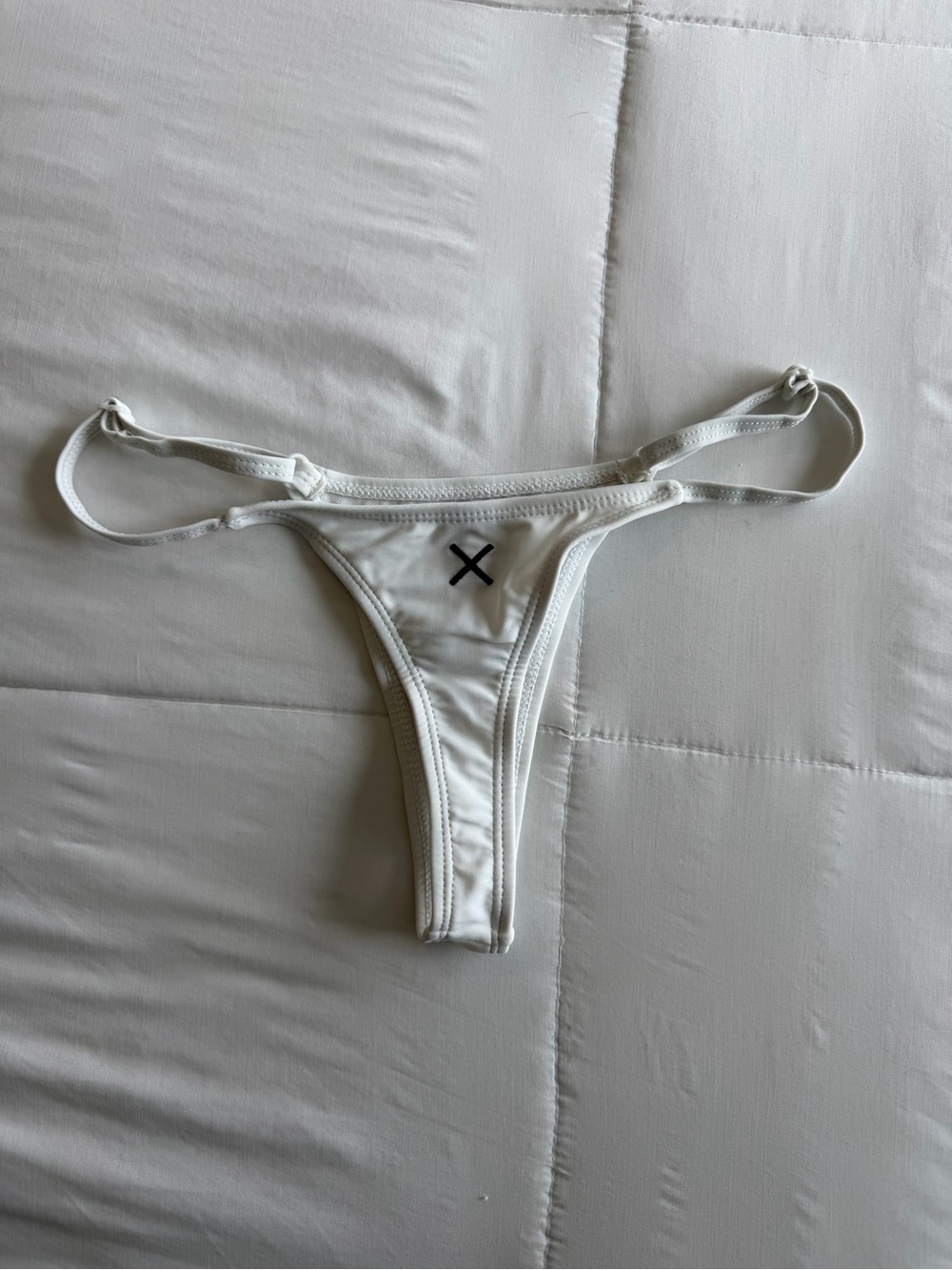 Boutine LA Ocean White Minimal Bikini Bottom - Picture 4 of 5